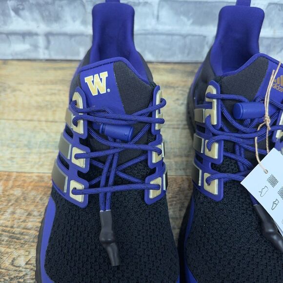 Adidas Ultra Boost 1.0 Washington Huskies U-Dub Black Purple IG5879 Mens Sz 6.5 - Picture 4 of 8